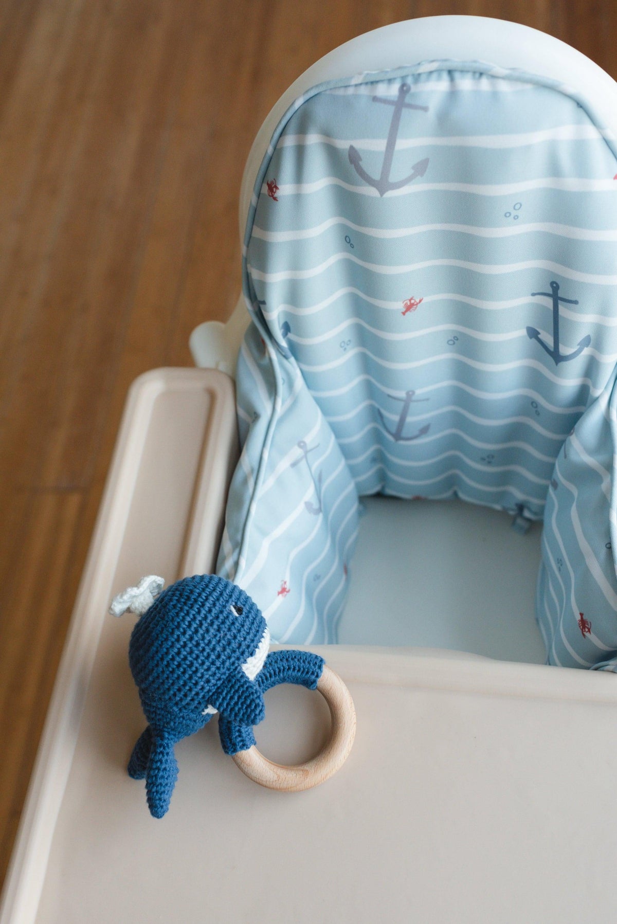 Blue Nautical IKEA Antilop Cushion Cover — Little Joy Co.