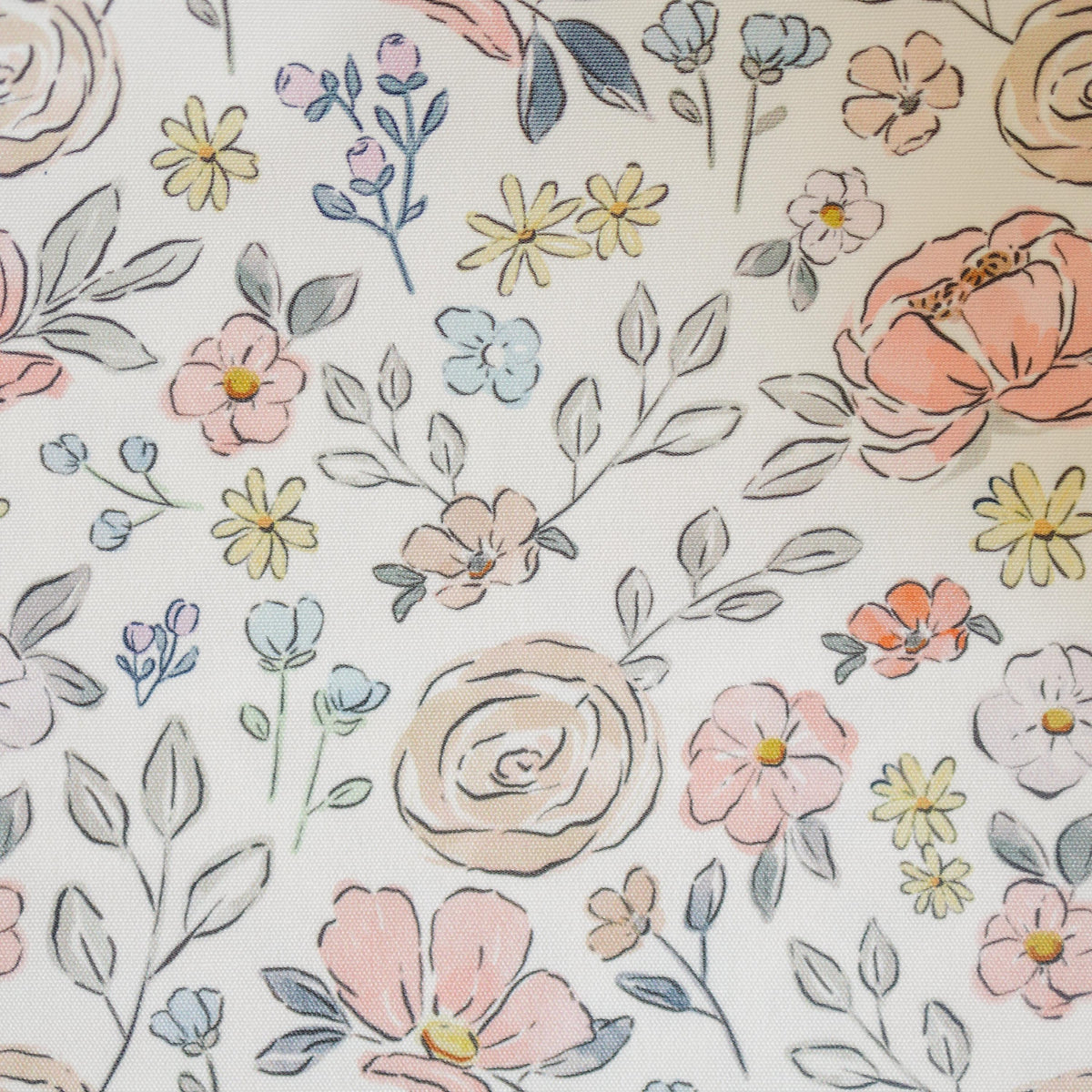 Pastel Floral IKEA Antilop Cushion Cover — Little Joy Co.