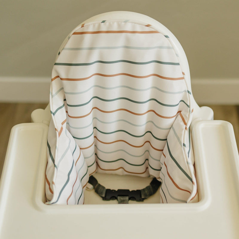 Multi Colored Stripes IKEA Antilop Cushion Cover — Little Joy Co.