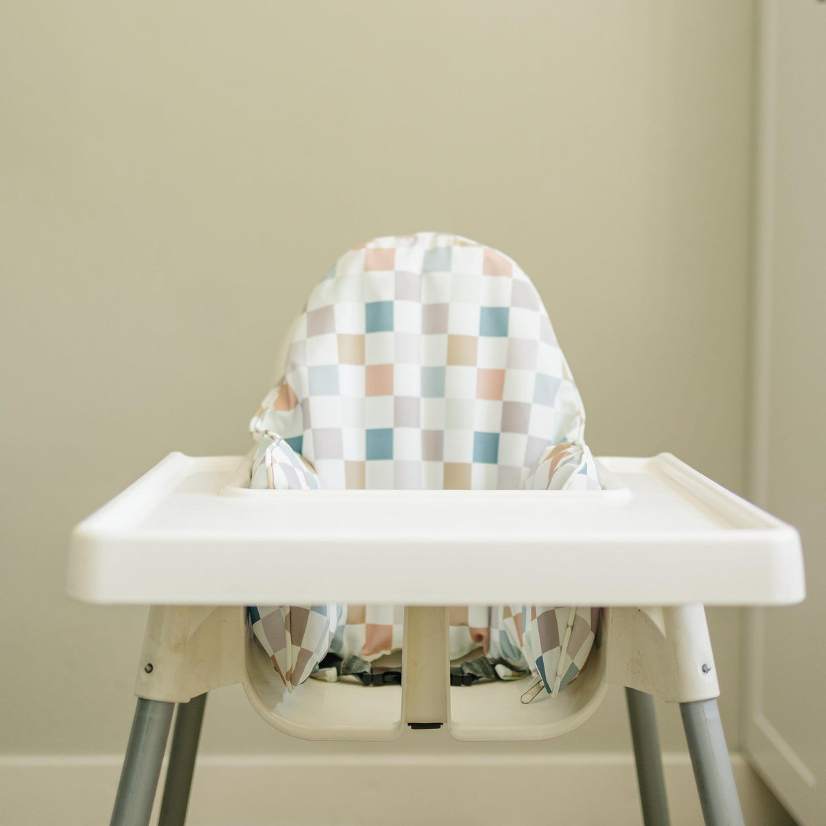 Multi Color Checker IKEA Antilop Cushion Cover — Little Joy Co.