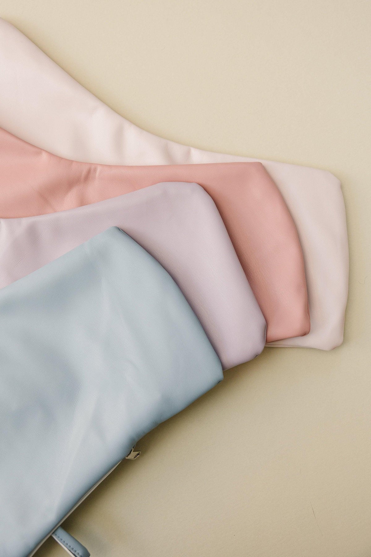 Blush Pink Vegan Leather IKEA Antilop Cushion Cover — Little Joy Co.
