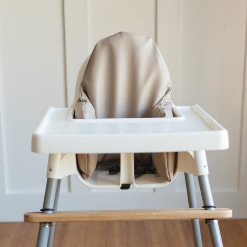 Beige Vegan Leather IKEA Antilop Cushion Cover — Little Joy Co.