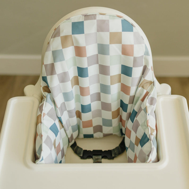 Multi Color Checker IKEA Antilop Cushion Cover — Little Joy Co.