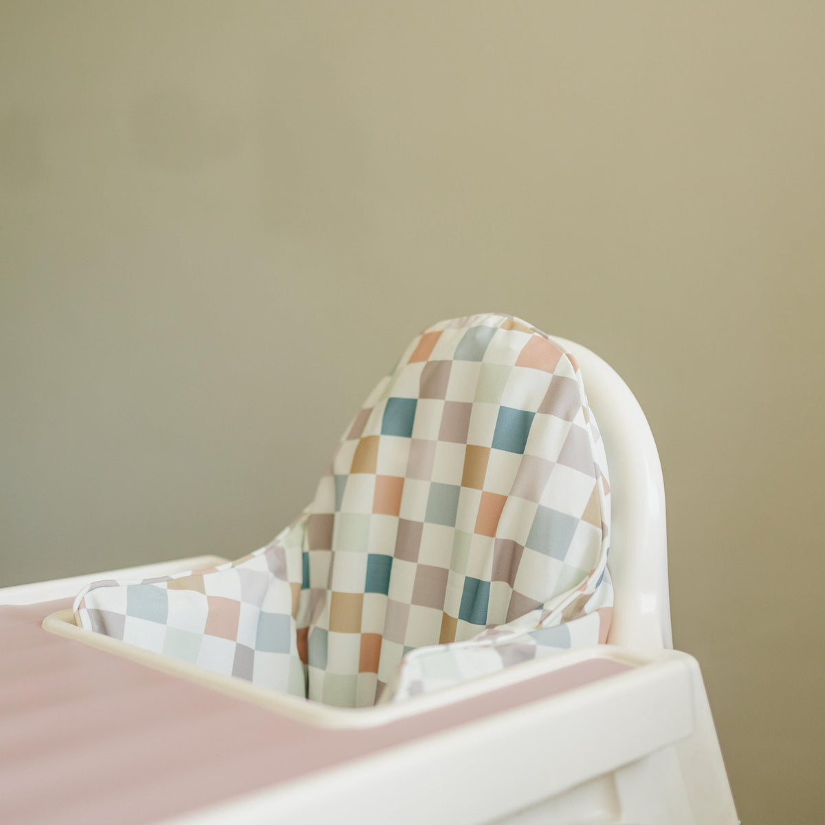 Multi Color Checker IKEA Antilop Cushion Cover — Little Joy Co.