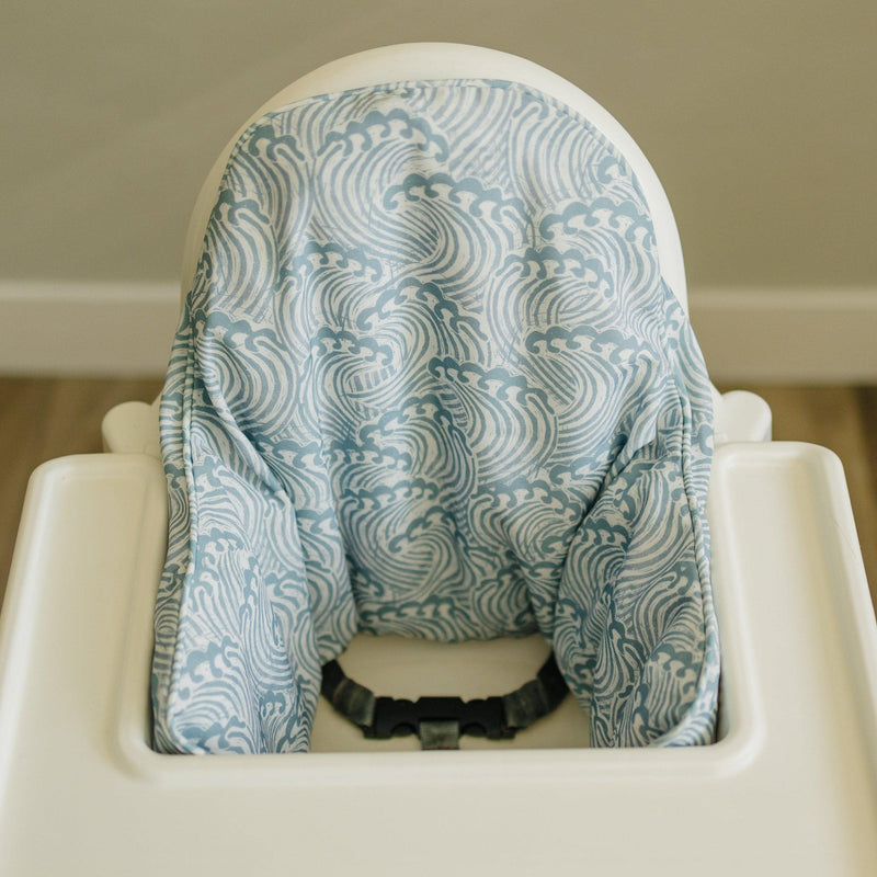 Waves IKEA Antilop Cushion Cover — Little Joy Co.