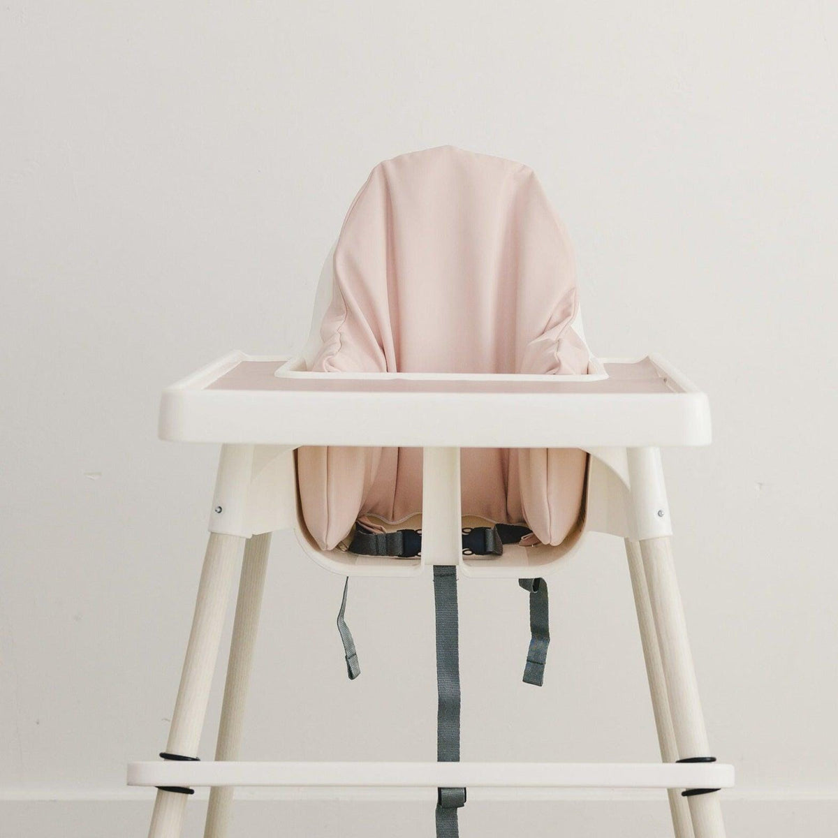 Blush Pink Vegan Leather IKEA Antilop Cushion Cover — Little Joy Co.