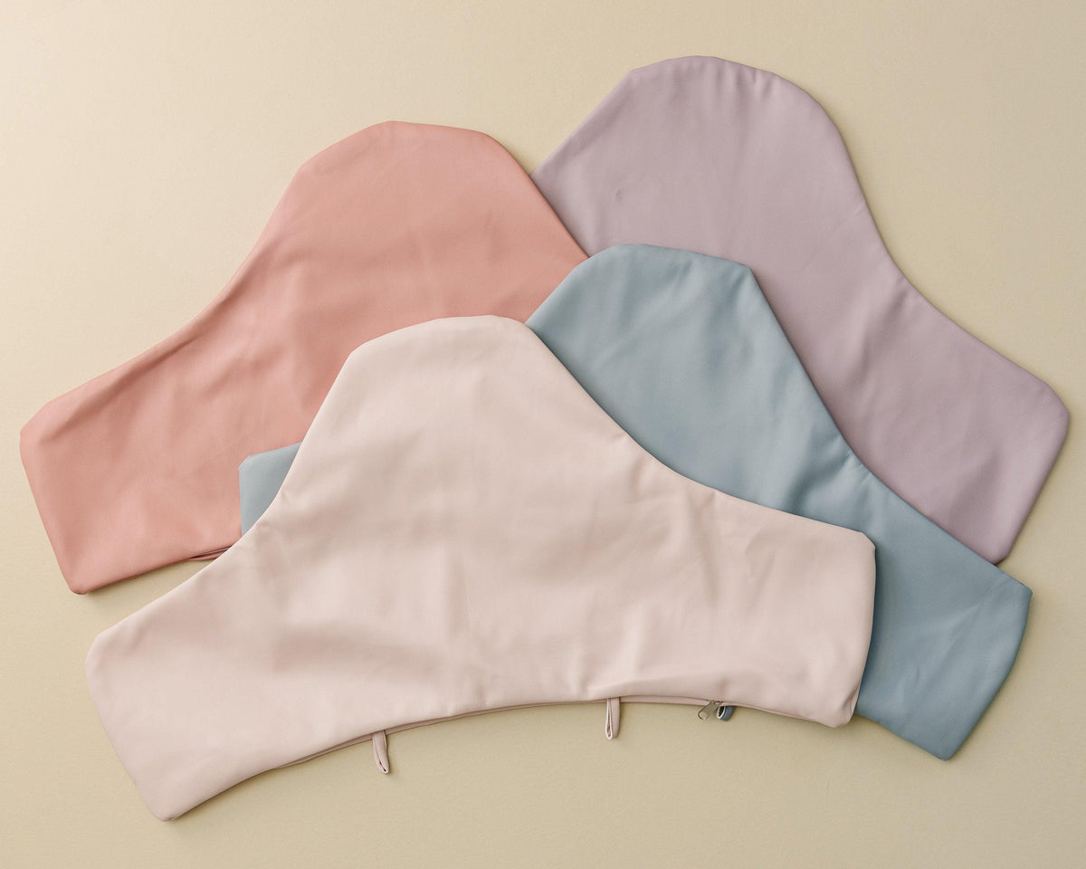 Blush Pink Vegan Leather IKEA Antilop Cushion Cover — Little Joy Co.
