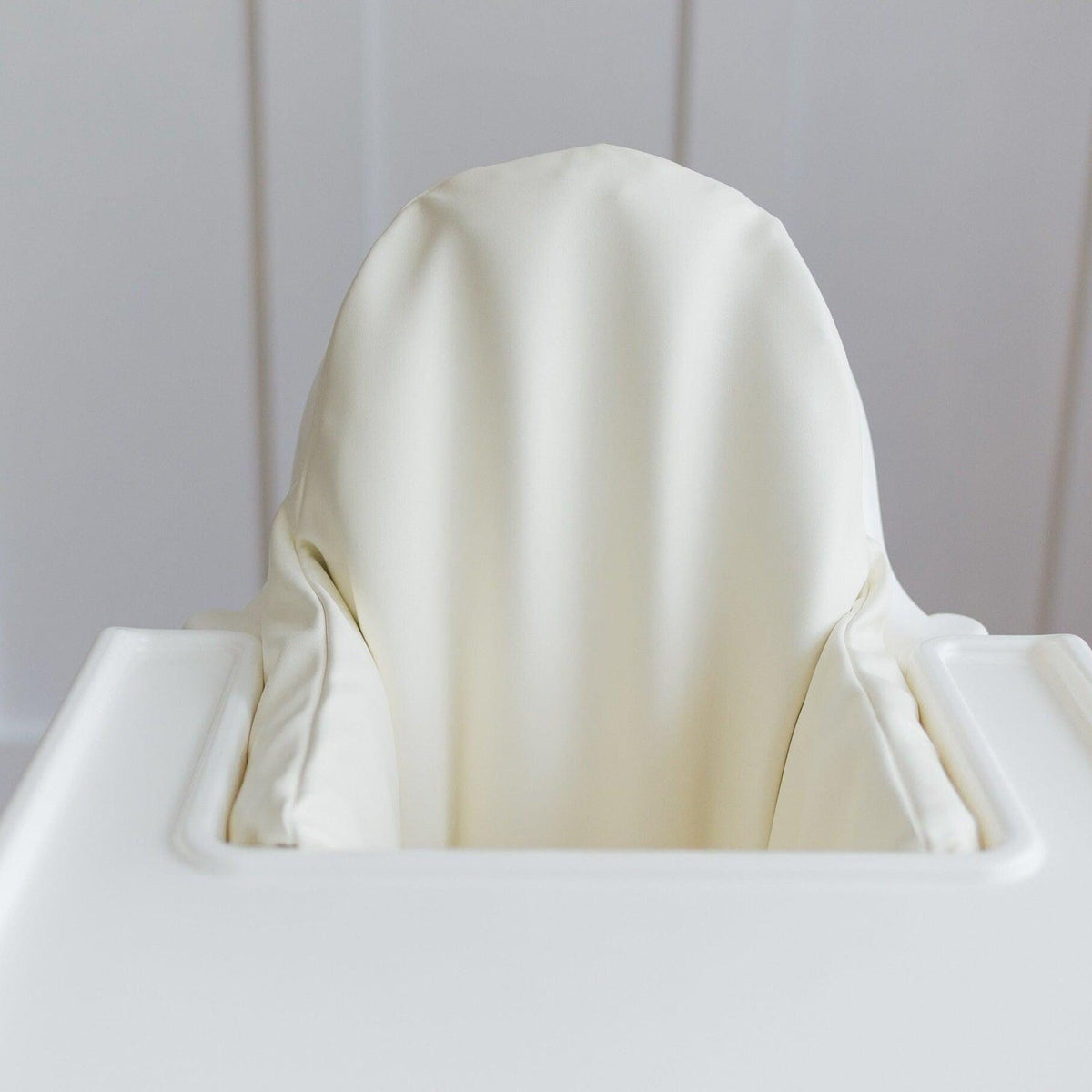 Off-White Vegan Leather IKEA Antilop Cushion Cover — Little Joy Co.