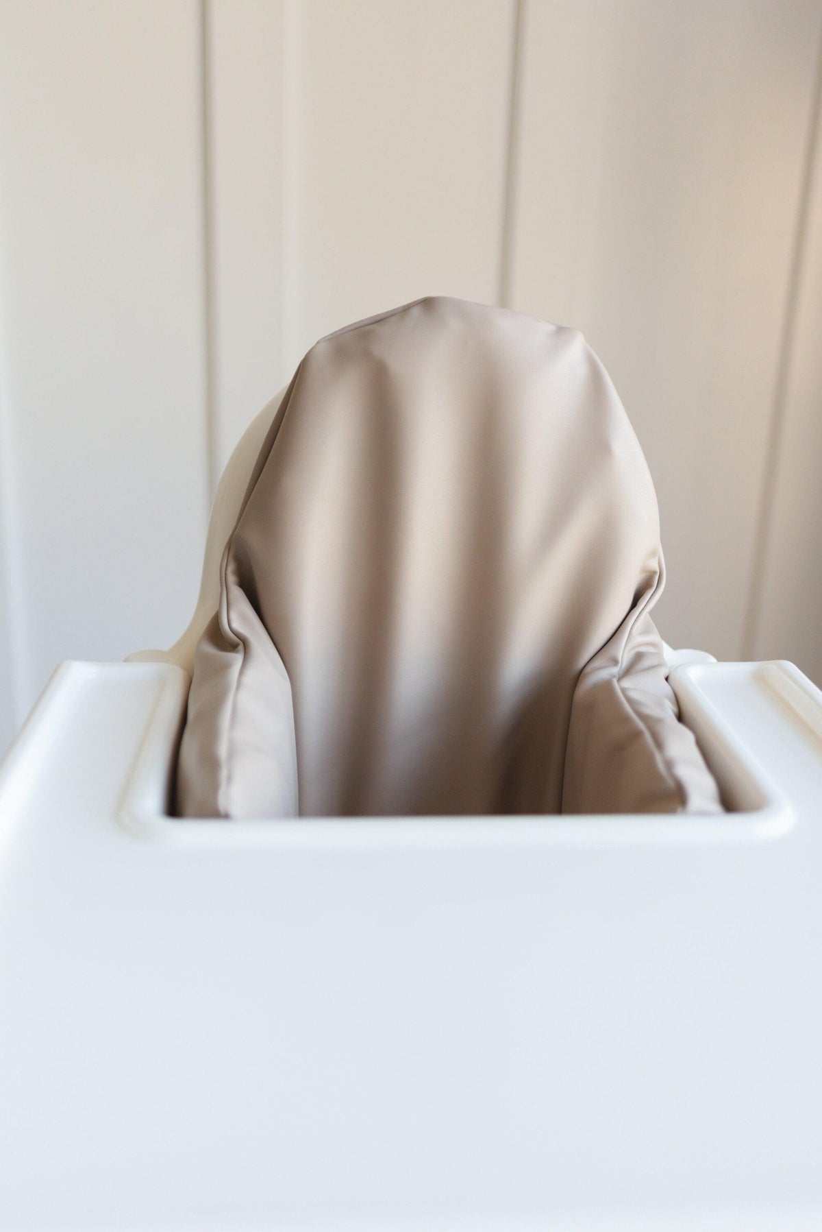 Beige Vegan Leather IKEA Antilop Cushion Cover — Little Joy Co.