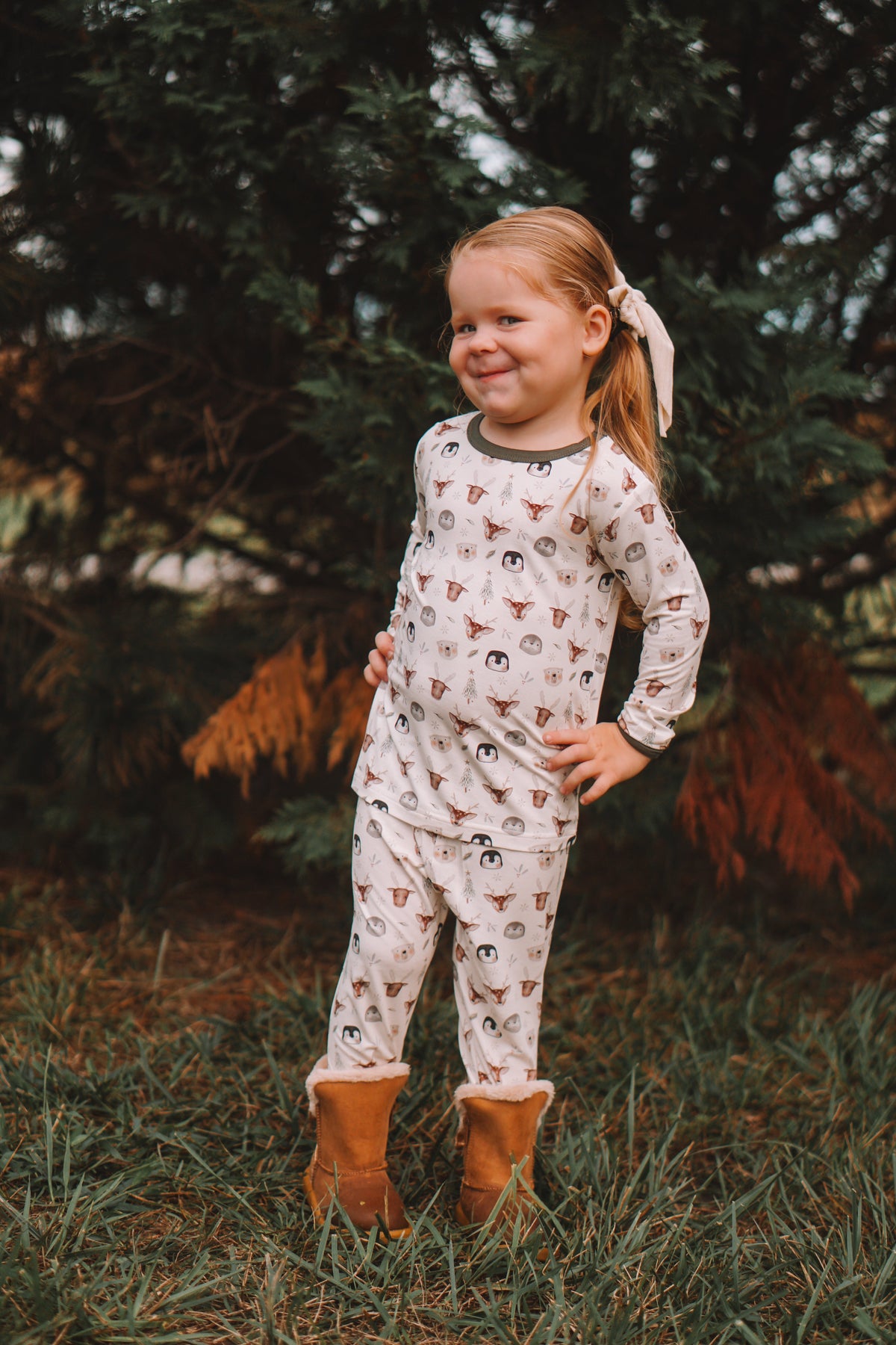 North Pole Pals 2pc Bamboo Pajamas — Little Joy Co.