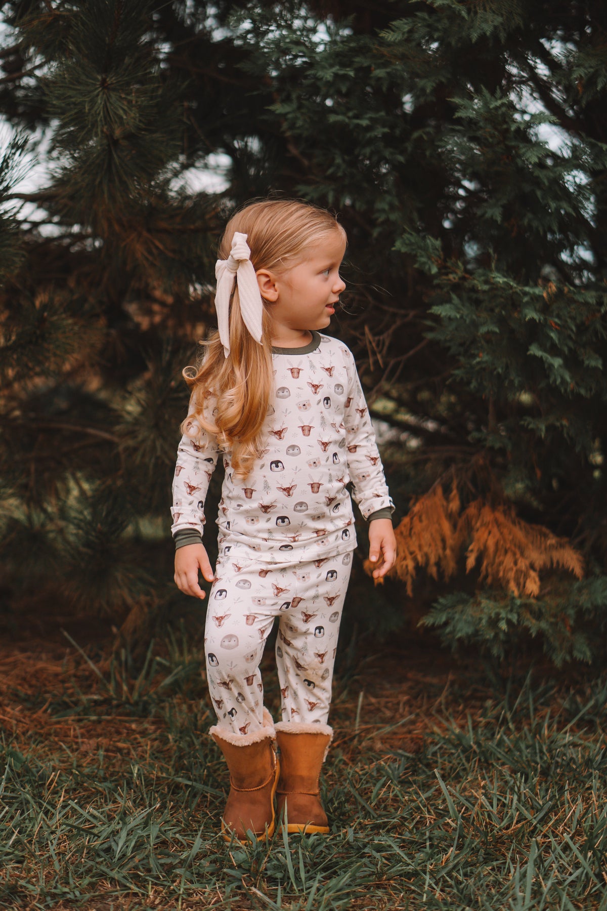 North Pole Pals 2pc Bamboo Pajamas — Little Joy Co.