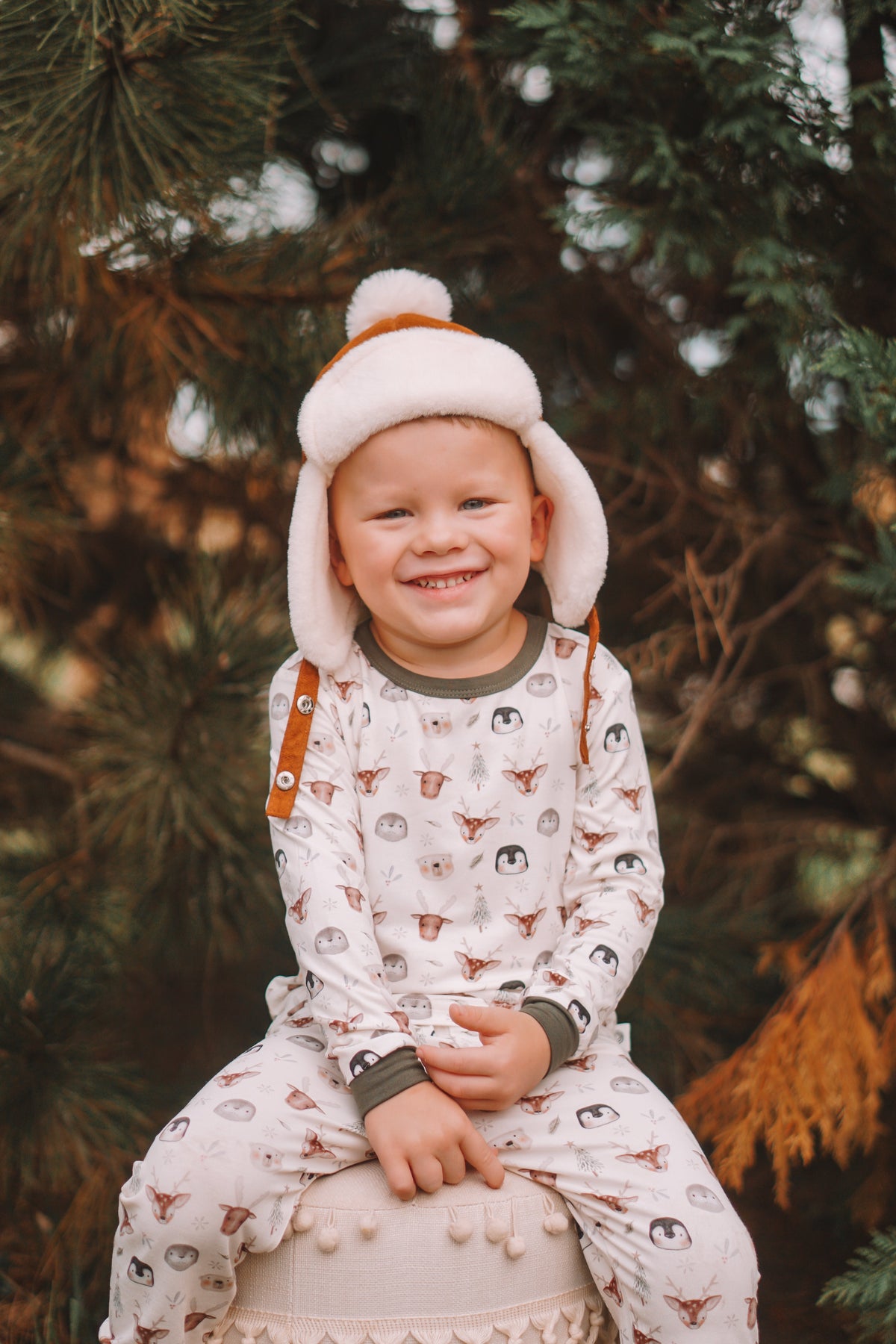 North Pole Pals 2pc Bamboo Pajamas — Little Joy Co.