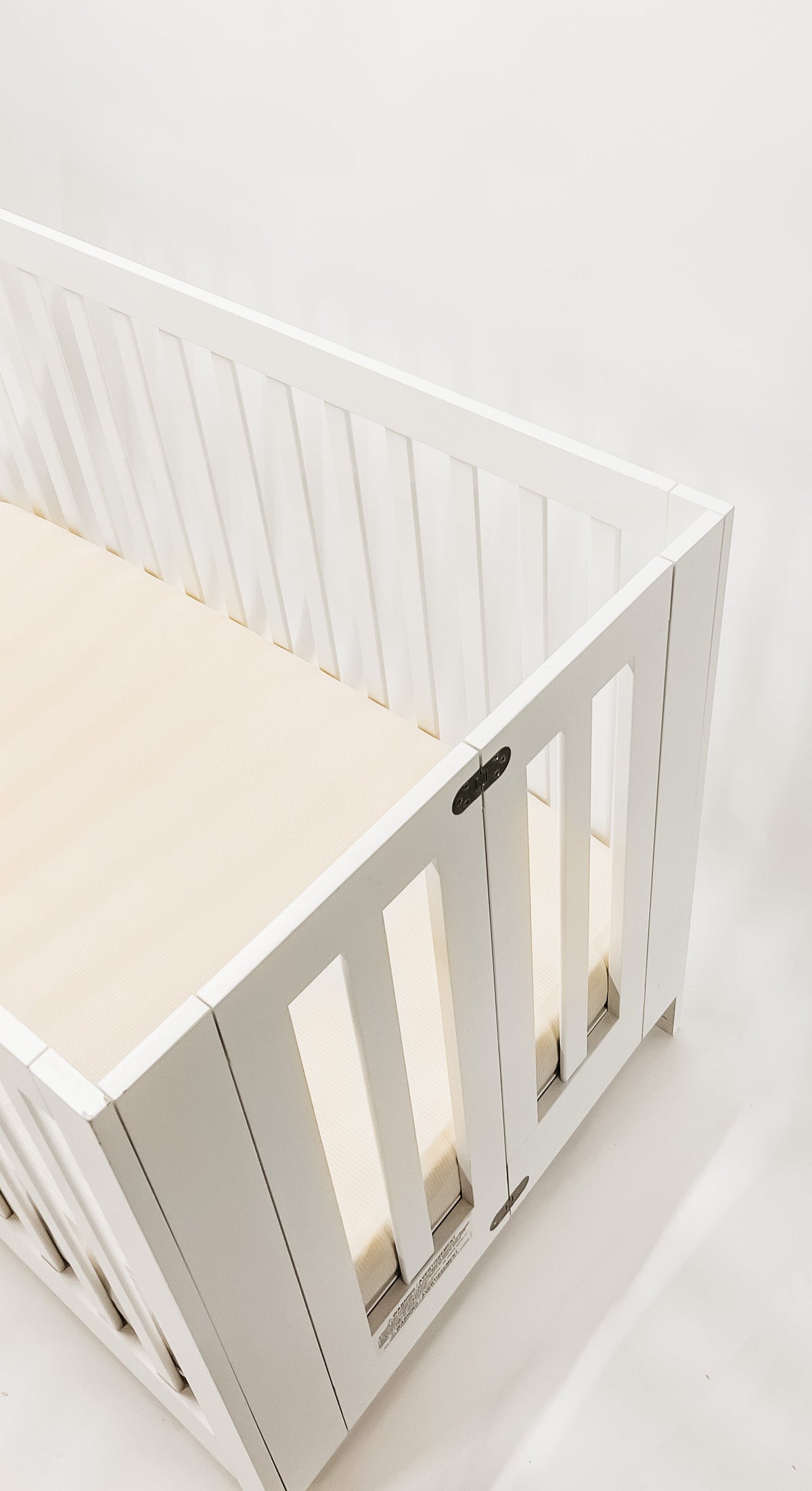 Oat Ribbed Crib Sheet — Little Mae & Co