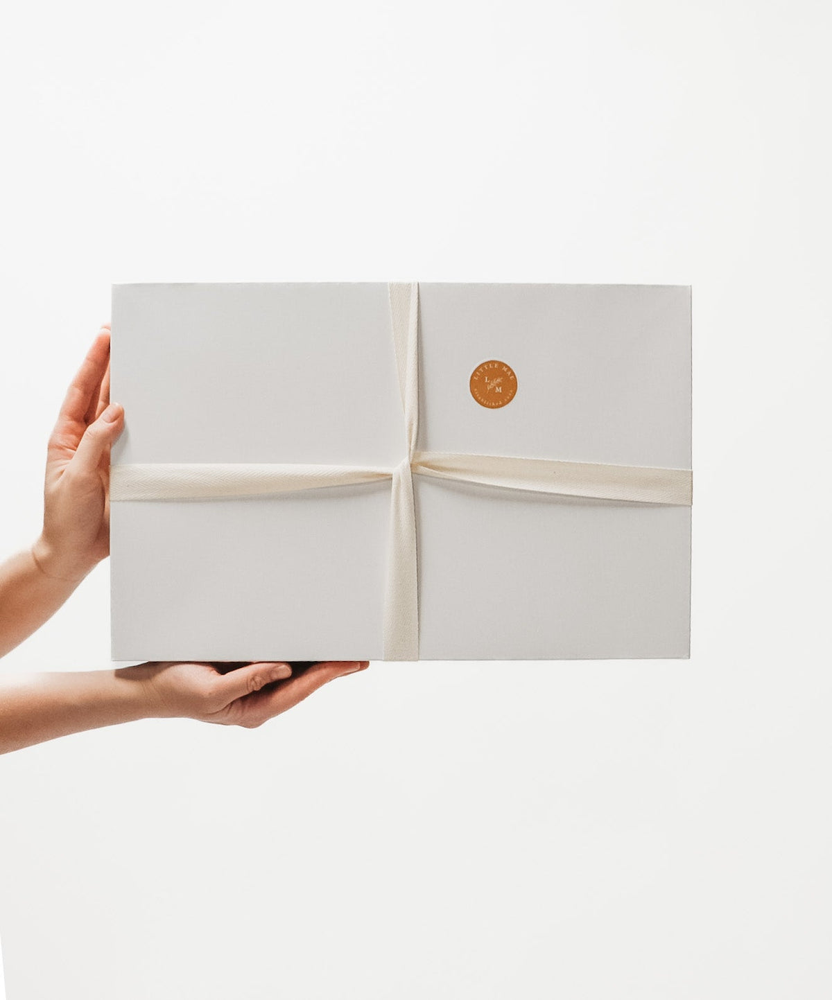 Oat Ribbed Gift Box — Little Mae & Co