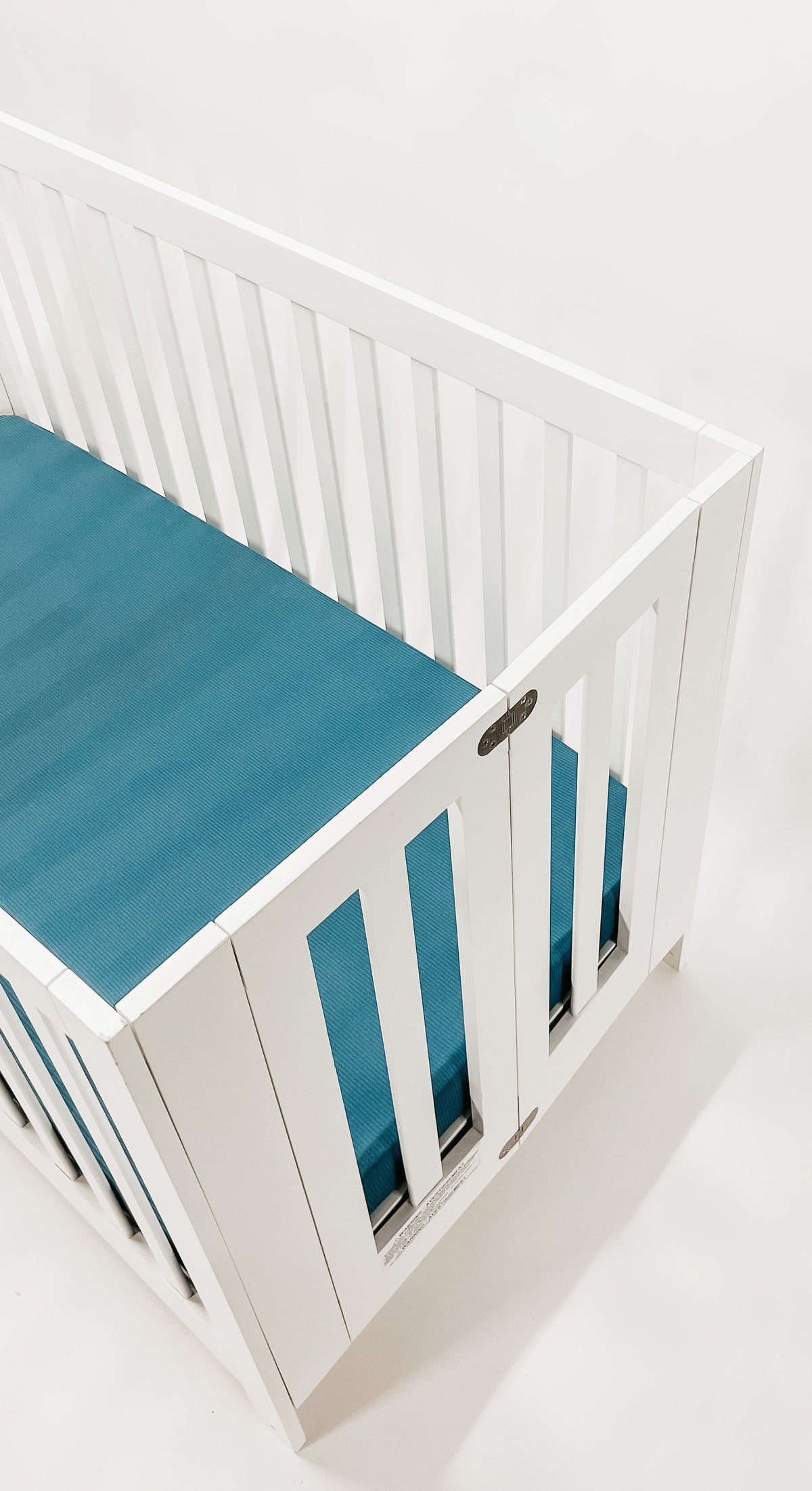 River Ribbed Crib Sheet — Little Mae & Co