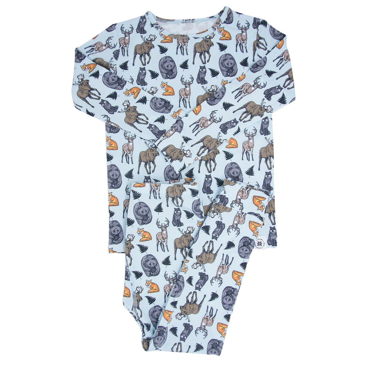 Into the Wild Big Kid Pajama — Sweet Bamboo