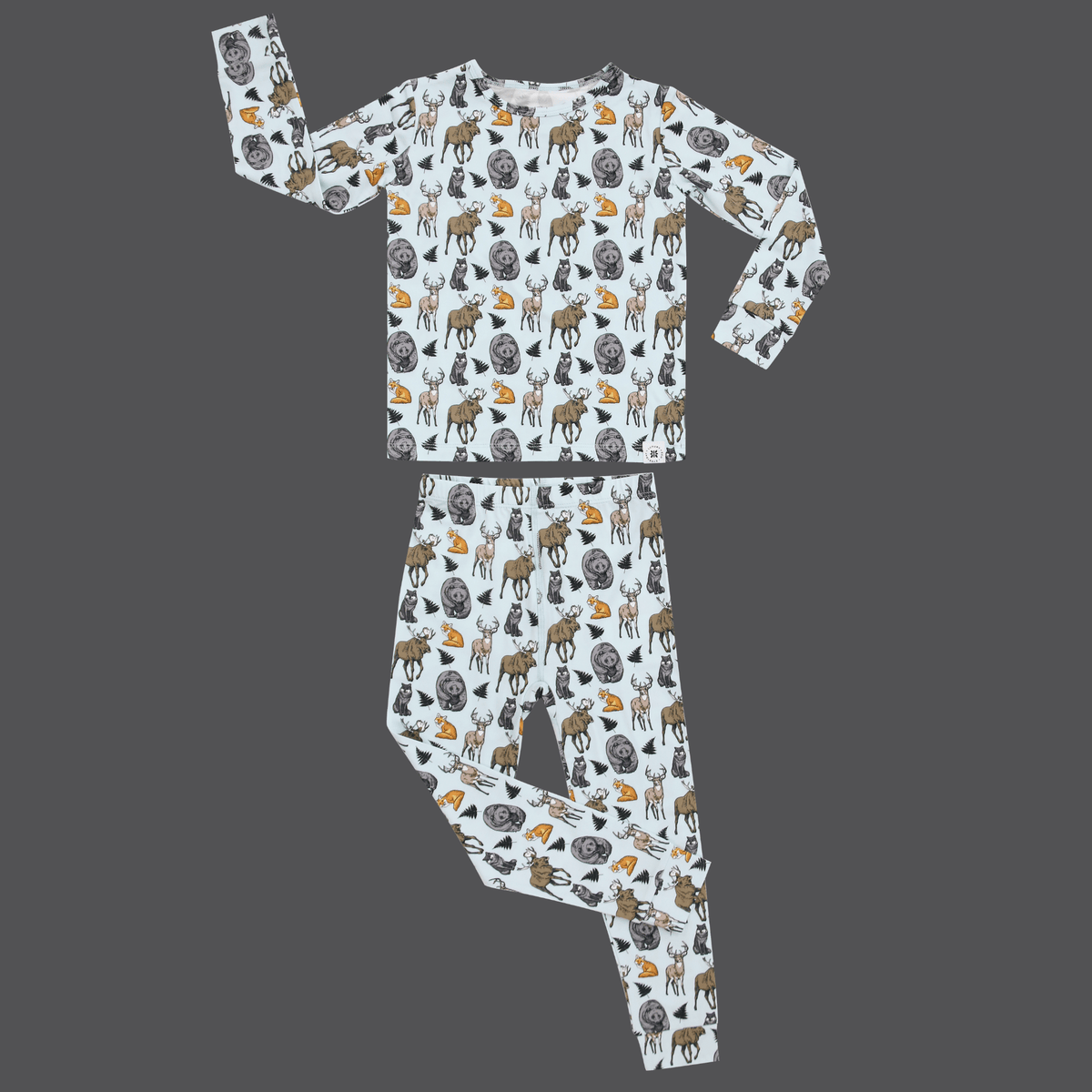 Into the Wild Big Kid Pajama — Sweet Bamboo