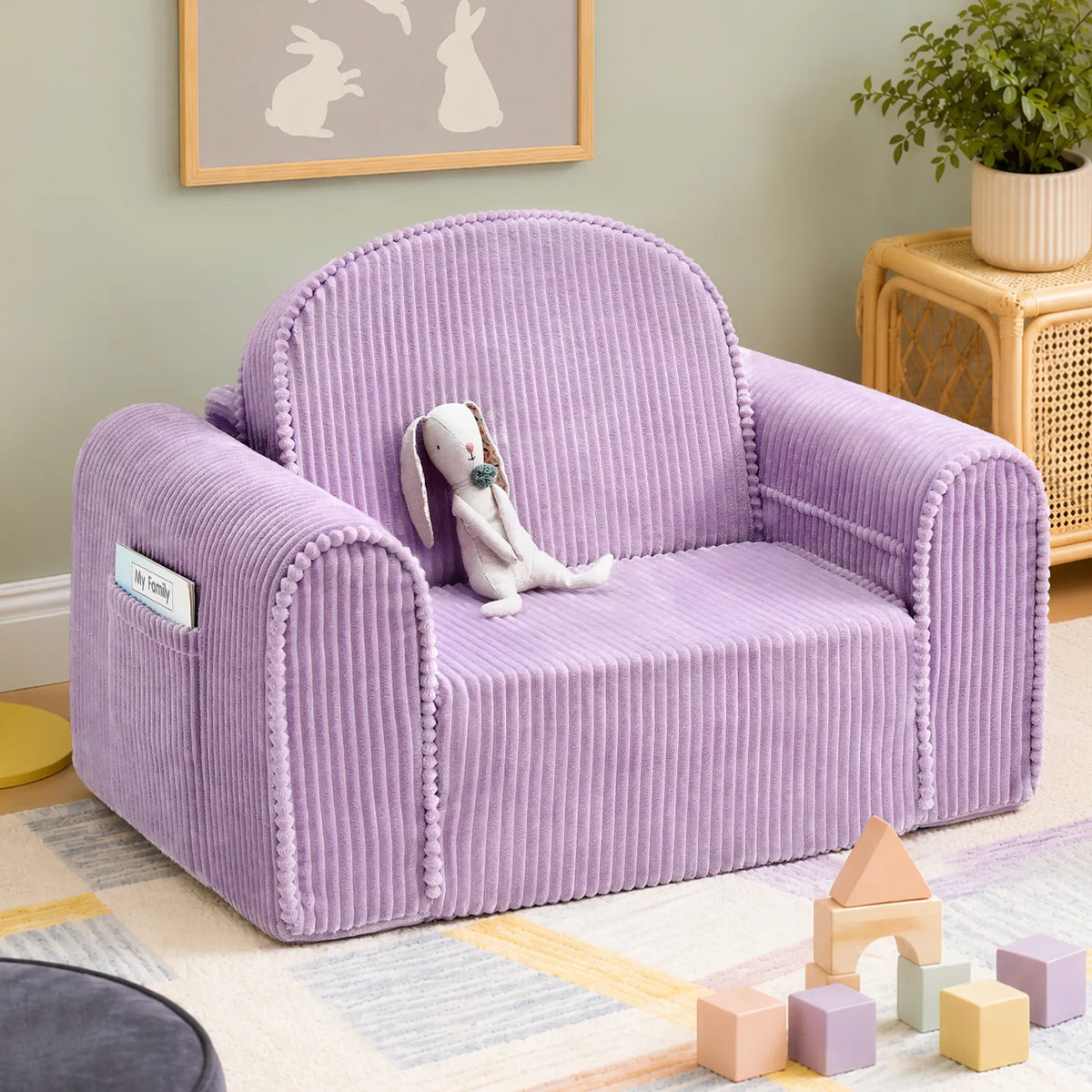 Tiny Land® GentleSnug Corduroy Kid Chair — Tiny Land