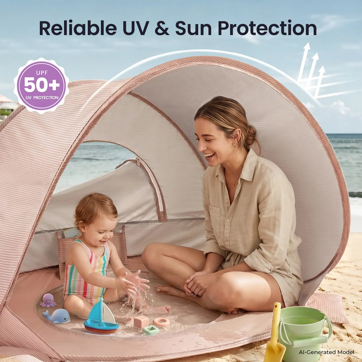Tiny Land® 3-in-1 Baby Beach Tent — Tiny Land