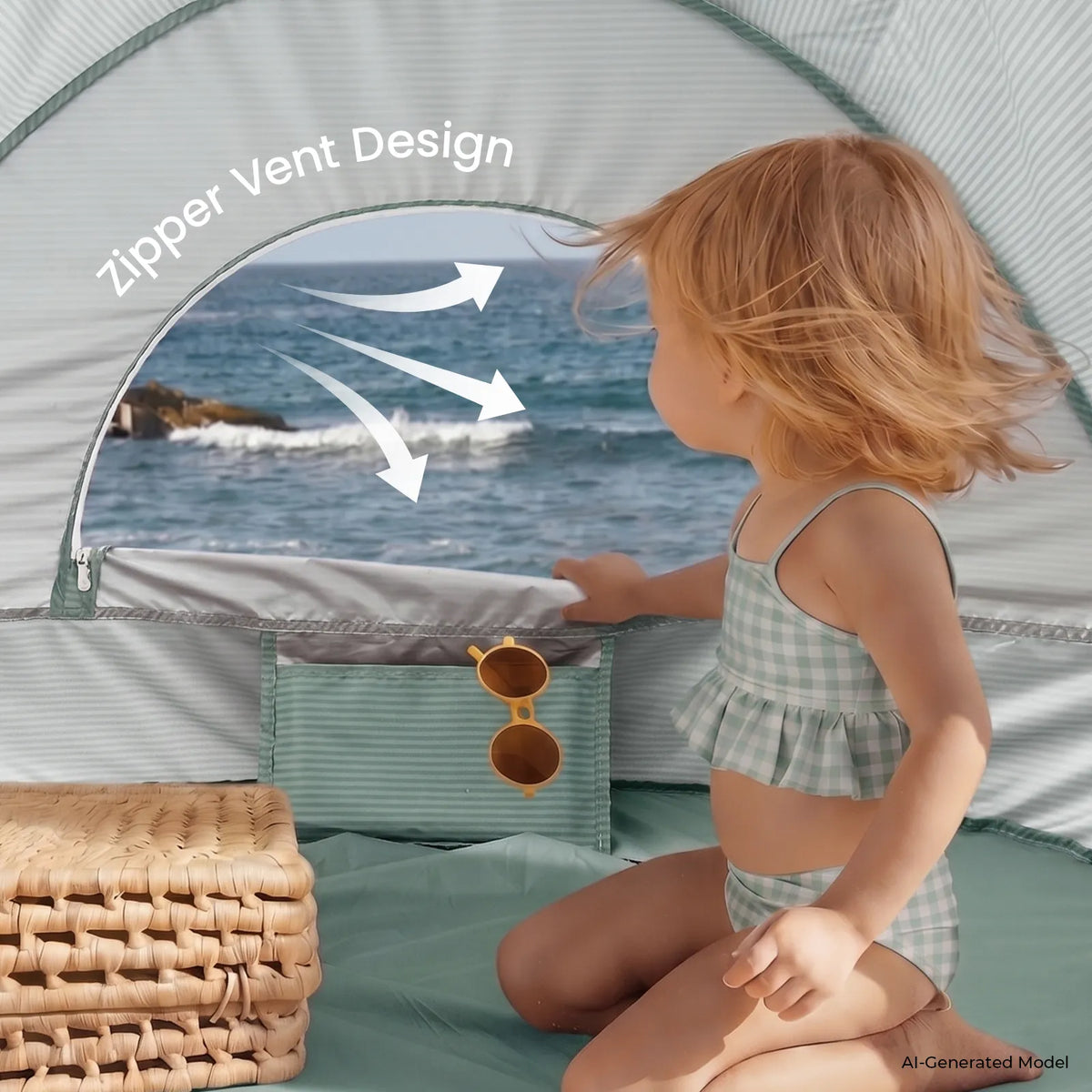 Tiny Land® 3-in-1 Baby Beach Tent — Tiny Land
