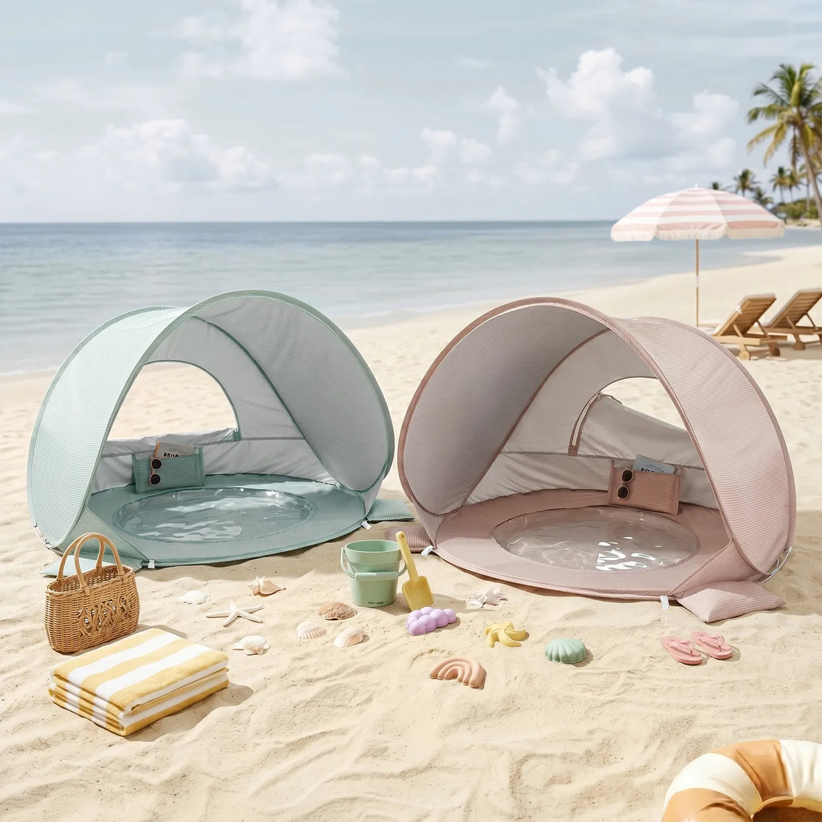Tiny Land® 3-in-1 Baby Beach Tent — Tiny Land