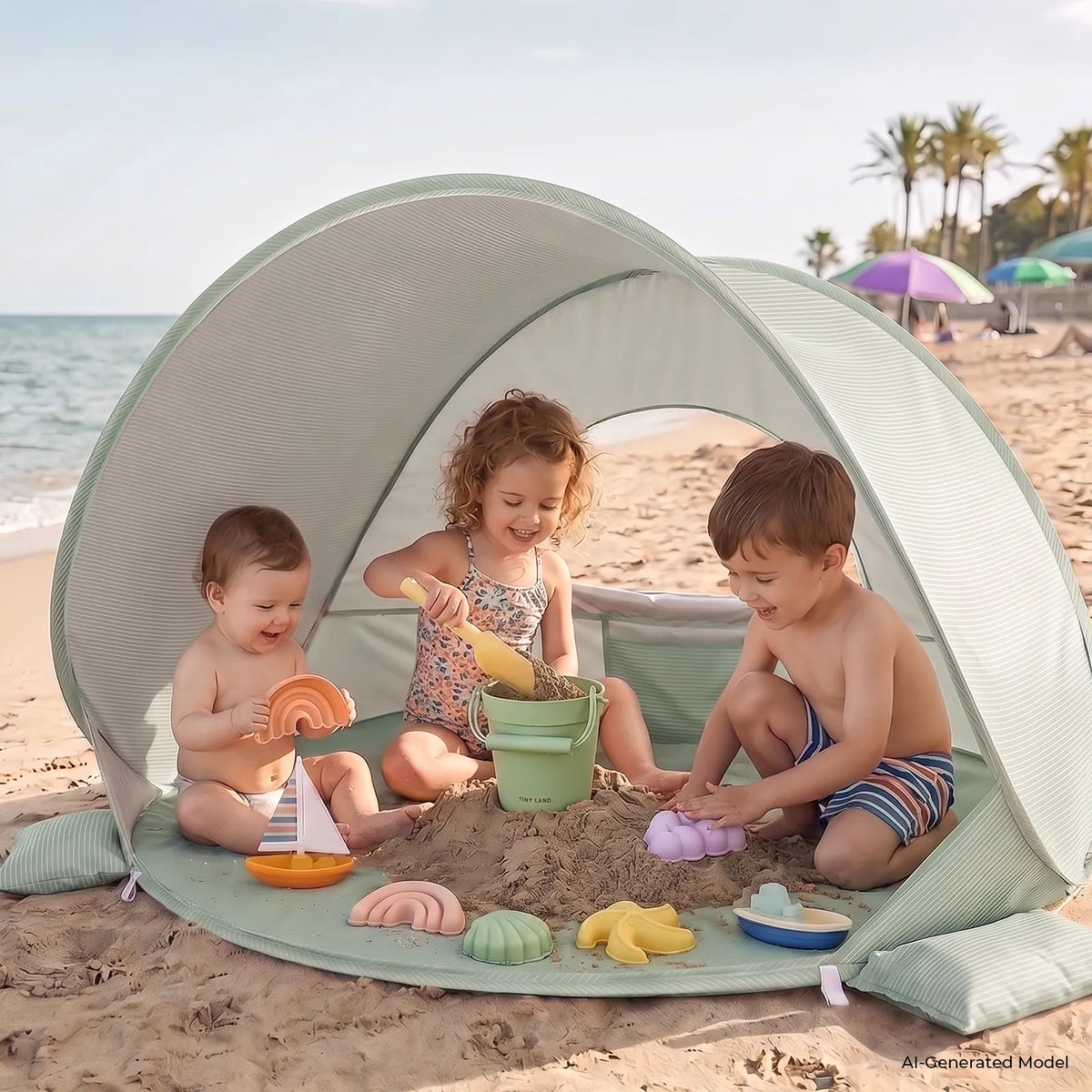 Tiny Land® 3-in-1 Baby Beach Tent — Tiny Land