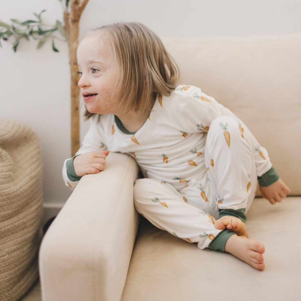 Keep Calm and Carrot On 2pc Bamboo Pajamas — Little Joy Co.