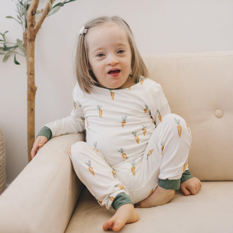Keep Calm and Carrot On 2pc Bamboo Pajamas — Little Joy Co.