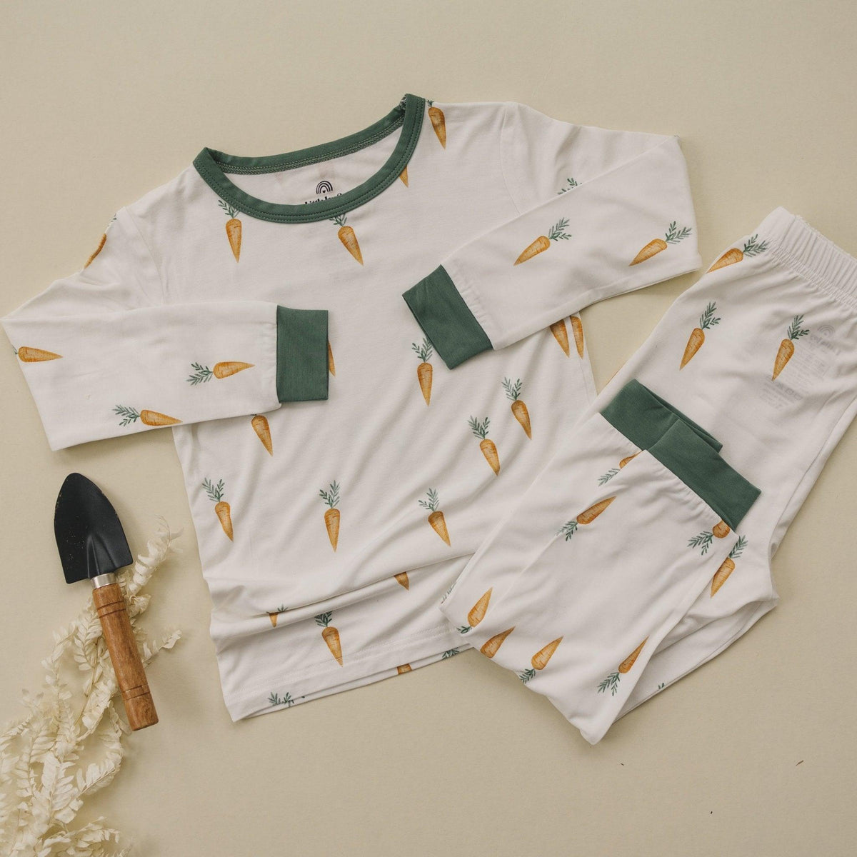 Keep Calm and Carrot On 2pc Bamboo Pajamas — Little Joy Co.