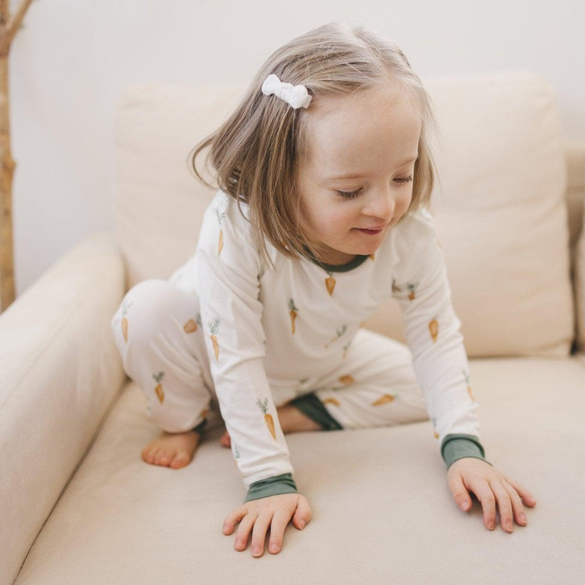 Keep Calm and Carrot On 2pc Bamboo Pajamas — Little Joy Co.