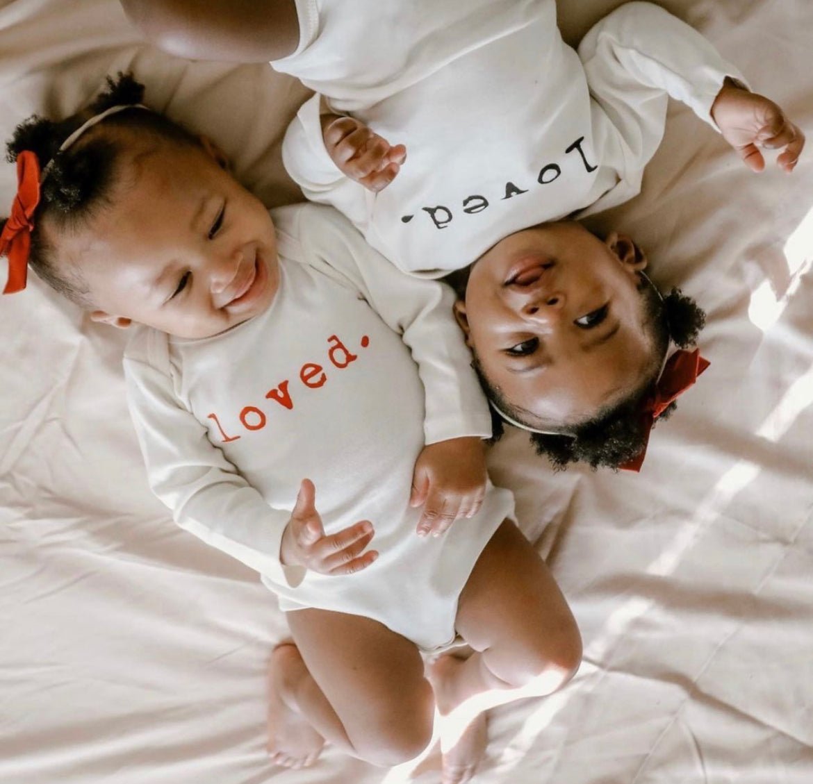 Loved. Organic Baby Bodysuit Long Sleeve — Tenth & Pine