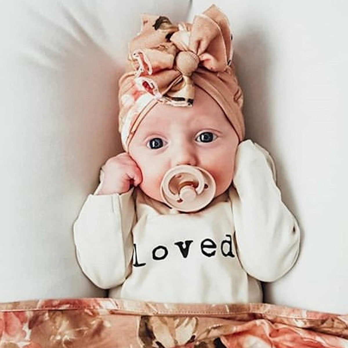 Loved. Organic Baby Bodysuit Long Sleeve — Tenth & Pine
