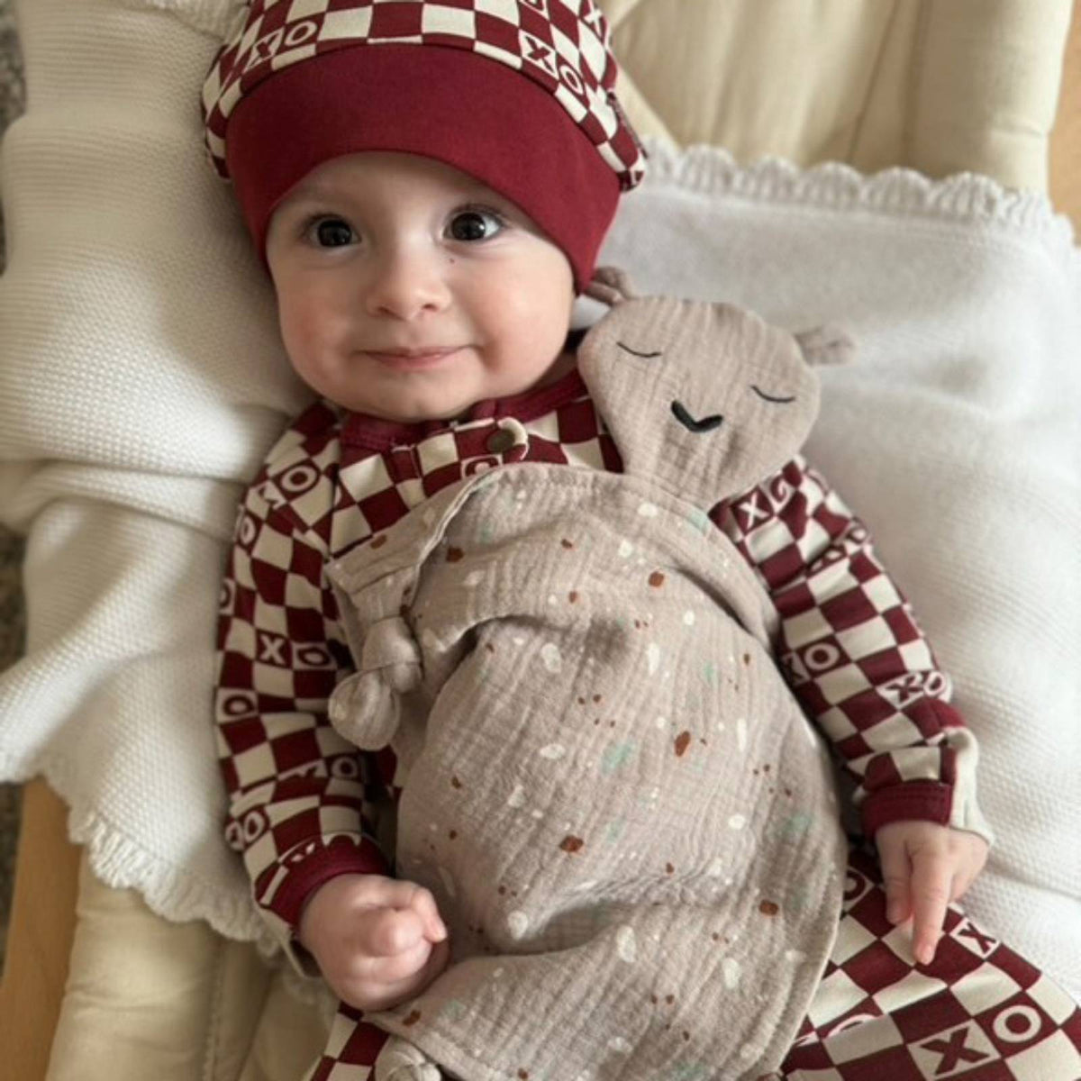 100% Muslin Lovey - Alpaca — Parker Baby Co.