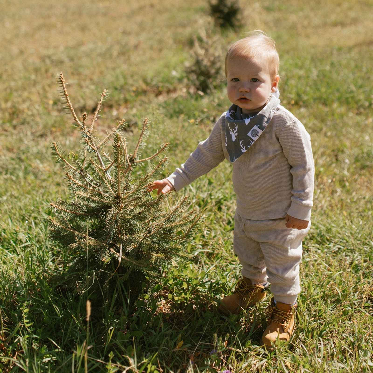 Lumberjack Bandana Bib Set — Parker Baby Co.
