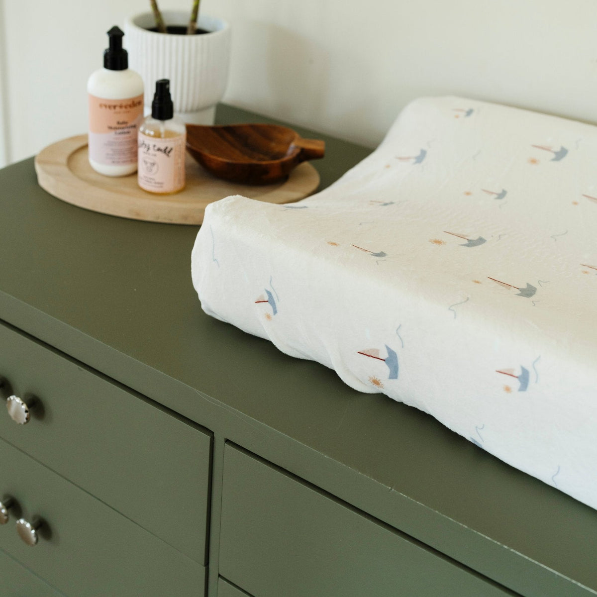Minky Stretch Luxe Changing Covers — Saranoni