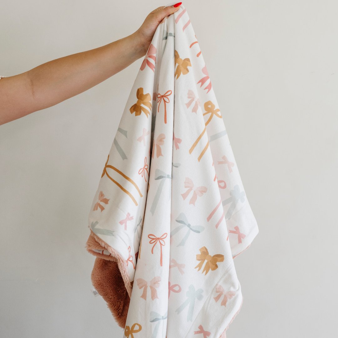 Minky/Lush Receiving Blankets — Saranoni