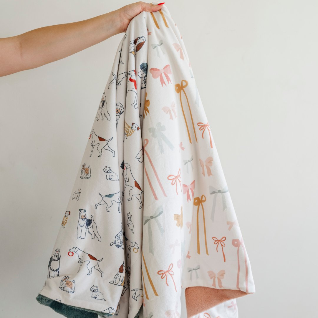 Minky/Lush Receiving Blankets — Saranoni