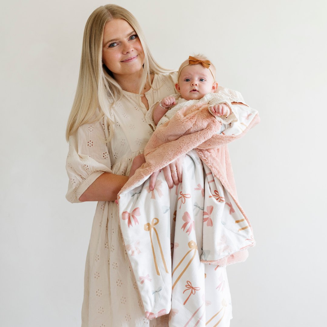 Minky/Lush Receiving Blankets — Saranoni