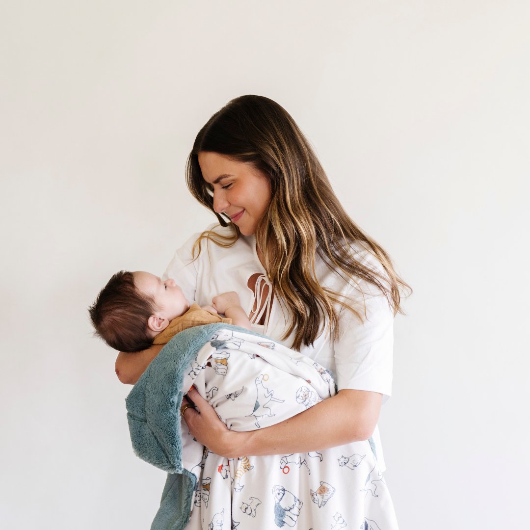 Minky/Lush Receiving Blankets — Saranoni