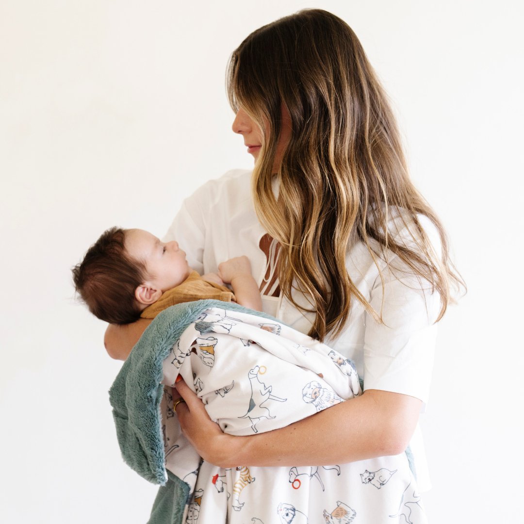 Minky/Lush Receiving Blankets — Saranoni