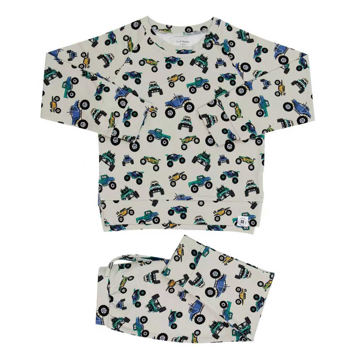 Monster Mash Crew Neck Jogger Set — Sweet Bamboo