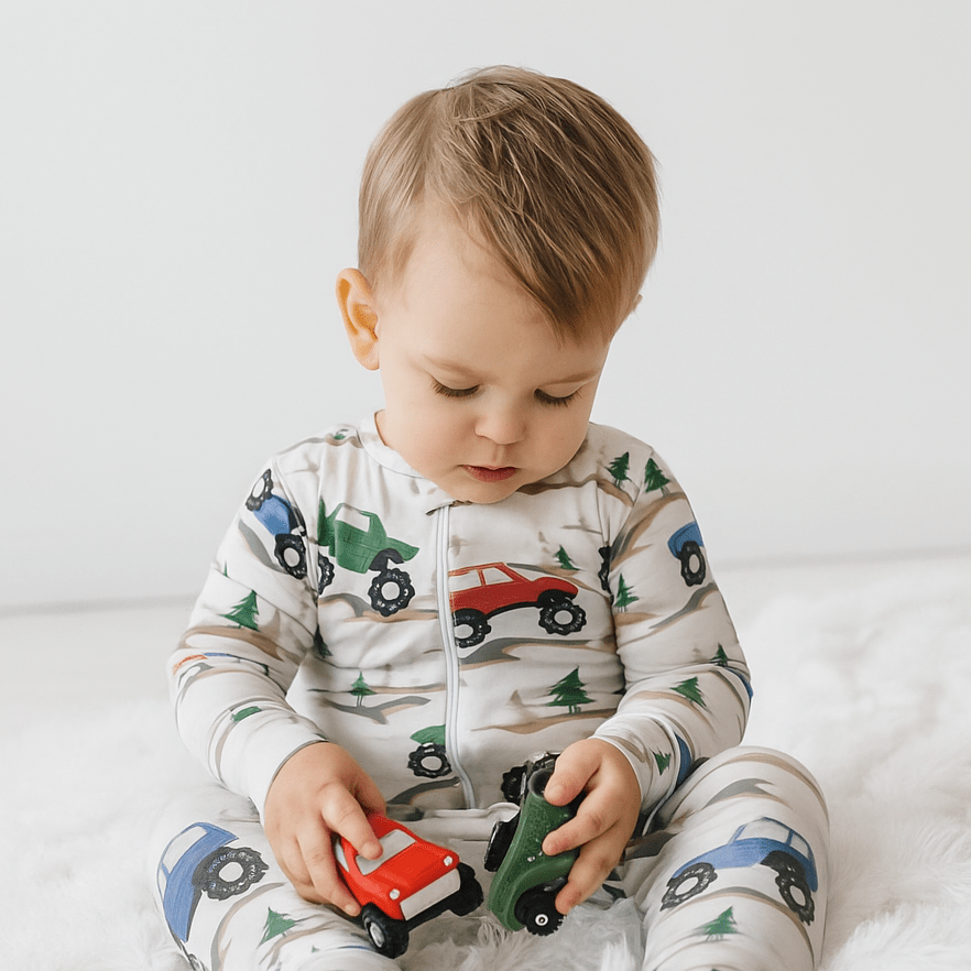 Over the River Convertible Romper — Sweet Bamboo