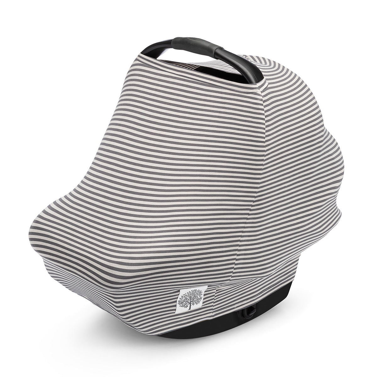 Multi-use Cover, Pewter Stripe — Parker Baby Co.