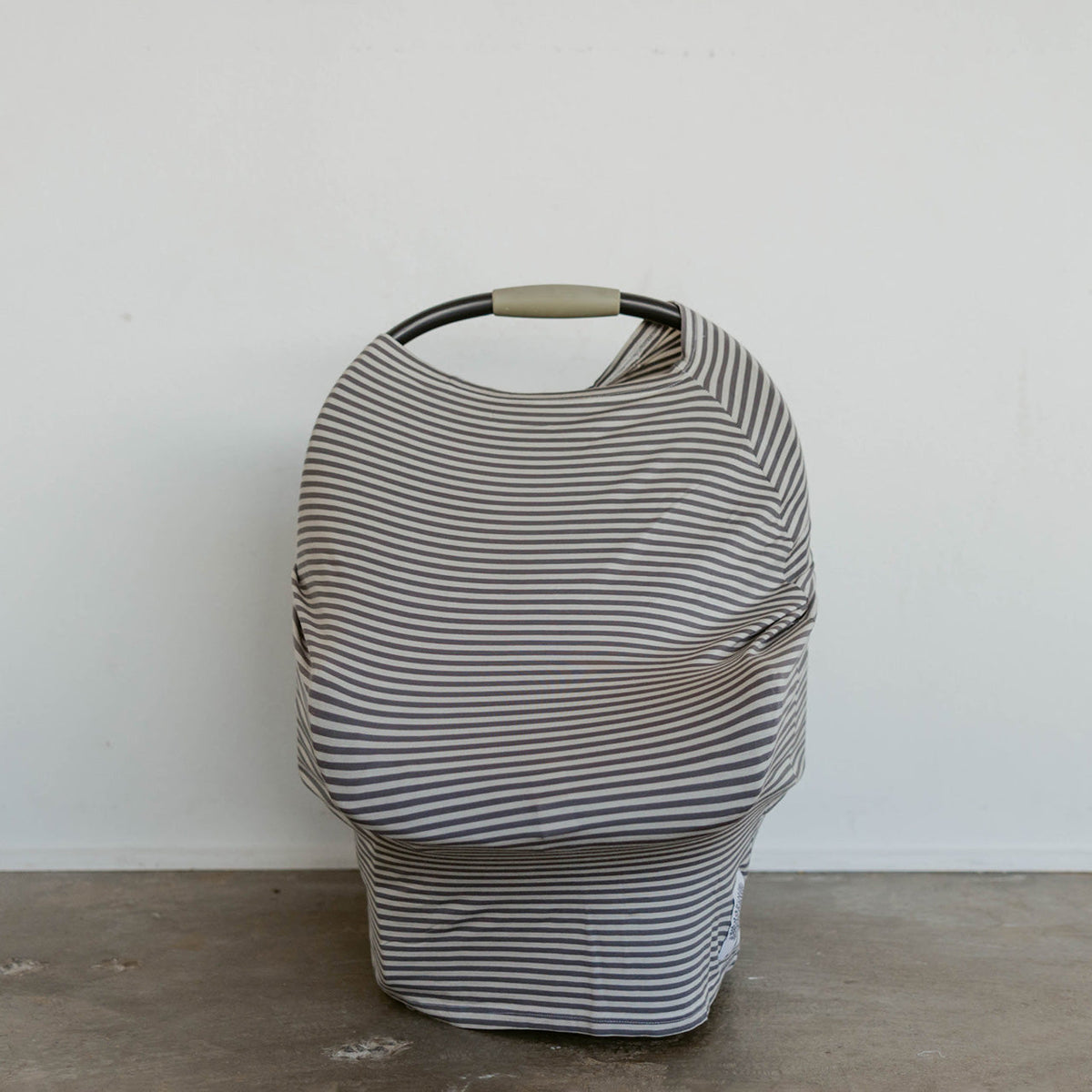 Multi-use Cover, Pewter Stripe — Parker Baby Co.