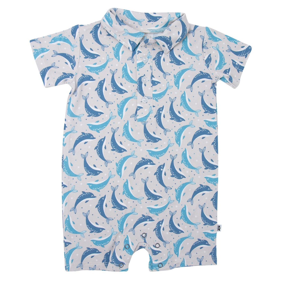 Polo Romper — Sweet Bamboo