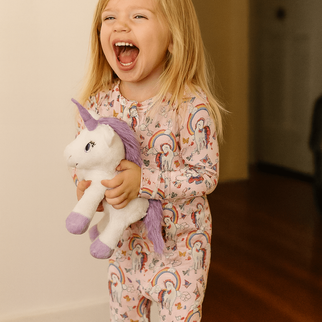 Rainbow Bright Convertible Romper — Sweet Bamboo