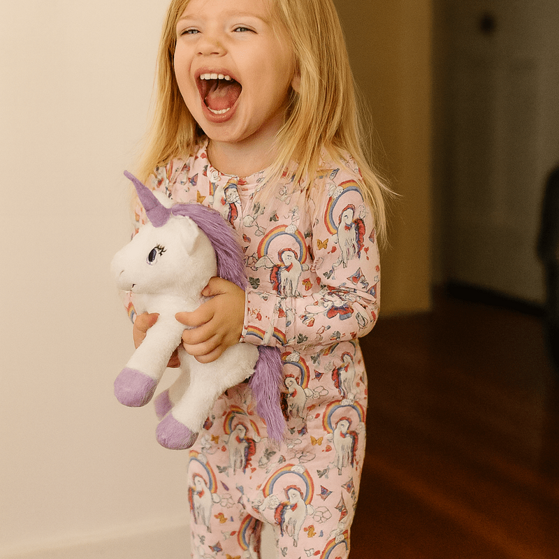 Rainbow Bright Convertible Romper — Sweet Bamboo