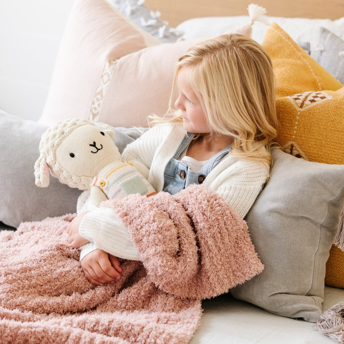 Ribbed Bamboni® Toddler Blankets — Saranoni