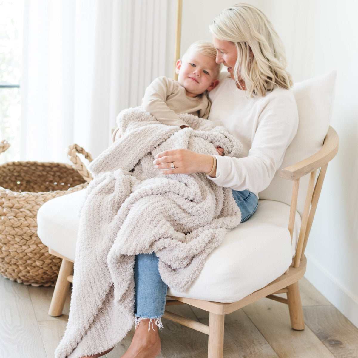 Ribbed Bamboni® Toddler Blankets — Saranoni