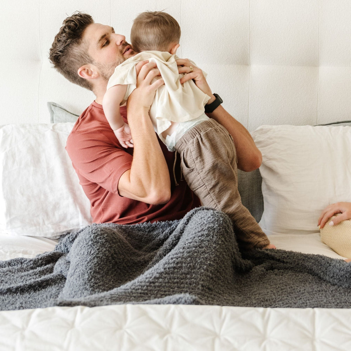 Ribbed Bamboni® Toddler Blankets — Saranoni